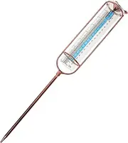TIDTALEO Outdoor Rain Gauge Test Tube Measuring Device for Garden Lawn Farm Color with Washer Elegant Rain Measurement Tool