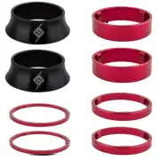 Origin8 Single Speed Cassette Hub Spacer Kit Red Shimano for SRAM Spline Road