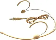 Microdot 4015 Headset Head-Mounted Headworn Microphone for SENNHEISER Wireless System- 3.5mm Screw Locking Plug - Omidirectional Mic