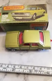 Lesney Matchbox. 1979 Superfast #55 Ford Cortina w/ original box