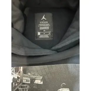 Nike Jordan Union 連帽上衣 帽T 黑色 聯名 限量