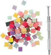 minkissy Professional Manicure Kit Nail Sponge Metal Grabber Tool Mini Blocks for Gradient Art Set Brush Pen