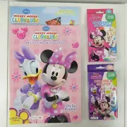 Minnie Mouse and Friends Coloring Books and Flash Card Sets