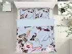 3D Blue Leaf Bird A022 Bed Pillowcases Quilt Duvet Cover Andrea Haase Zoe
