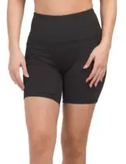 NWT Ladies RBX ACTIVE Black Compression 7" Bike Shorts w/Side Pockets S M L XL