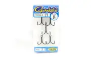 Gamakatsu 66238 Treble Hook Treble 21 ZS-B Size 8 ,5 Per pack (1057)