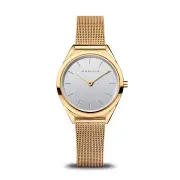 Bering Ultra Slim Polished Gold Watch