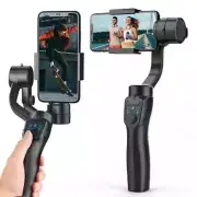 Handheld 3-Axis Gimbal Phone Holder Anti Shake Video Record Stabilizer Bluetooth