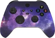 Xbox One S/X Soft Touch Custom Modded Rapid Fire Controller -Soft Shell for Comfort Grip X - Includes Largest Variety of Modes Space (Galaxy)