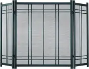 Preston 3-Fold Screen, Vintage Iron