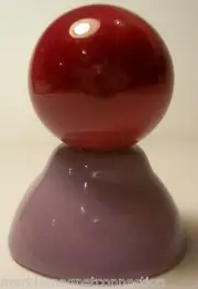 NICE "MIKEY P" LAVENDER COLORED CERAMIC MARBLE STAND
