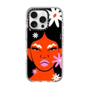 iPhone 16 Pro Clear Case MagSafe Compatible Bloom by Camila Rosa