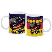 Adelaide Crows AFL Massive Team Retro Mascot Ceramic Cup Mug 740mls