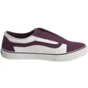 VANS OLD SKOOL LO PROFILE M 10 W 11.5 NEW PURPLE WHITE NIB