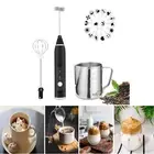 Milk Frother Electric Mixer Drink Foamer Coffee Egg Beater Whisk Latte Stirrer