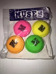 Krewe Of Muses Macaroons Eraser Set New Orleans Mardi Gras 6
