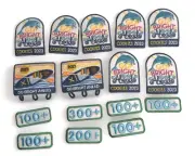 Brownie Patches Go Bright Ahead 2023 Mix Lot Of 16 Iron On