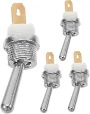 Gogogmee Metal Toggle Switch for Chainsaws Ignition Key Covers Quick Stop Function Emergency Deactivation for Safe Operation