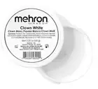 Mehron 2.25 oz Clown White Theater, Circus Face Paint Mime TV Halloween Makeup.