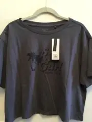Rip Curl Crop T Shirt L NWT