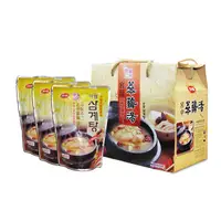 在飛比找PChome24h購物優惠-韓味不二 夏林蔘雞湯禮盒(1kg*3)