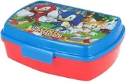 ALMACENESADAN; 5463 Back to School Set and Gift - Rectangular Sandwich Box, Multi-Colour, Reusable, BPA-Free (Sonic)