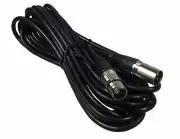 25 Foot Microphone cord with XLR Male/Female
