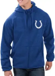 G-III Men's Indianapolis Colts Playmaker Royal Full-Zip Jacket Mens Size X-Large