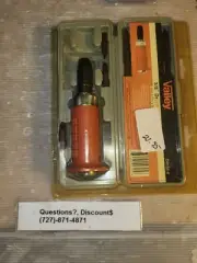 3/8" DR. IMPACT DRIVER WITH 6 BITS, BLOW MOLD CASE