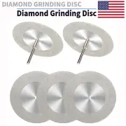 5Pc 60mm Diamond Cutting Disc Grinding Wheel Drill Bit For Tile Die Grinder Tool