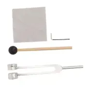 128 Hz Tuning Fork With Hammer Ergonomic Aluminum Alloy 128 Frequency US