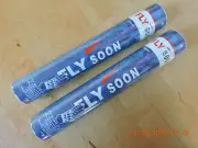 2 Fly Soon speed 77 goose feather badminton shuttlecock 12 pcs tube