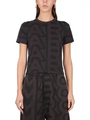 [Marc Jacobs] Marc Jacobs-Monogram T-Shirt-Donna XS