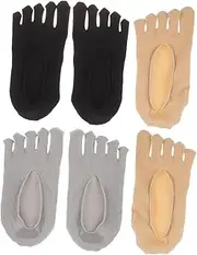 [SHERCHPRY] Breathable Women Toe Socks Low Cut Design Toe Separation for Comfort Pressure Relief