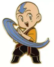 AVATAR - The Last Airbender - "Aang Chibi" enamel pin - Free AU Post - AU Stock