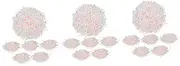 SUPVOX 3pcs 6 Glow Dark DIY Kit 6 Bags Luminous Powder Decorative Art Safe Easy for Boys and Girls