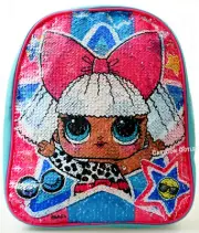LOL Surprise Backpack 12" Flip Sequins Girls Small Bag Pink Birthday Gift New