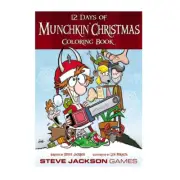 Steve Jackson Games 12 Days of Munchkin Christmas Colouring Book Ages 6 and Up