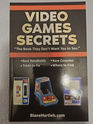 VIDEO GAME SECRETS Vintage Handheld Electronic Arcade Tabletop game BOOK NR MT