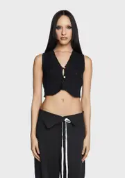 Good Flaws Crochet Vest
