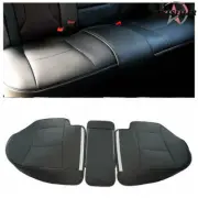 Black Car Rear Seat PU Leather 3D Surround Car Seat Protector Rear Seat Cover (for: Jaguar)