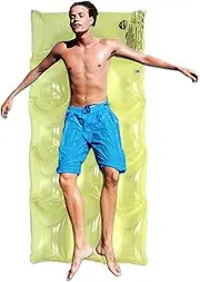 Pool Raft - Inflating Water Lounger | Adults Pool Raft Floating Lounger for Sunbathing Rest Relaxation Travel Vacation Beach Lake River