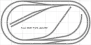 Bachmann E-Z Track Train Layout #002D Train Set HO Scale 4' X 8' DCC Switches