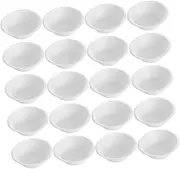 [Ipetboom] Square Paper Pulp Bowls 100pcs Set Versatile Noodles Bowls for Salad Rice Container Home Supplies