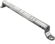Adjustable Bracket Motorcycle Handlebar Cross Bar Aluminum Alloy Motorcycle Handlebar Handle Grip Adjustable Crossbar Balance Bracket Moto Tools (Color : Silver)