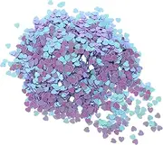 5 Sets Heart Shape Nail Art Sequins of Confetti Ornaments for Manicure Wedding Party Crafting Safe Material for Custom Patterns