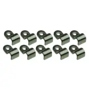 3/8" Stainless Steel 10pc Brake Line Clamp Street Rod Custom OFF-ROAD Dune Buggy