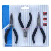 Set of 3 Jewelry Crafting Pliers for Artistic Work Ergonomic Jewellery Plier