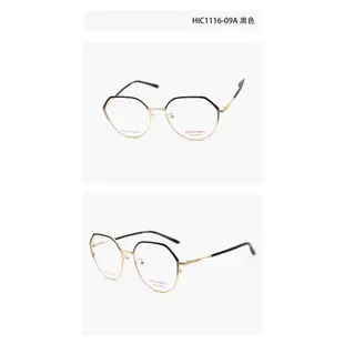 Hickmann HIC1116 希克曼眼鏡｜復古休閒圓框眼鏡 女生品牌眼鏡框【幸子眼鏡】