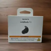 Sony LinkBuds Fit Noise-Canceling True Wireless Earbuds - Black - (WF-LS910N)